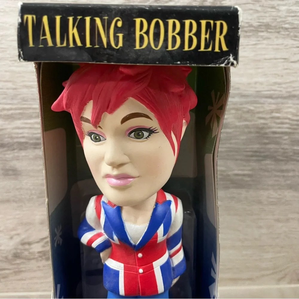 The Osborne Family Talking Kelly Osborne MTV Bobblehead 2002 Bobber New Y2K